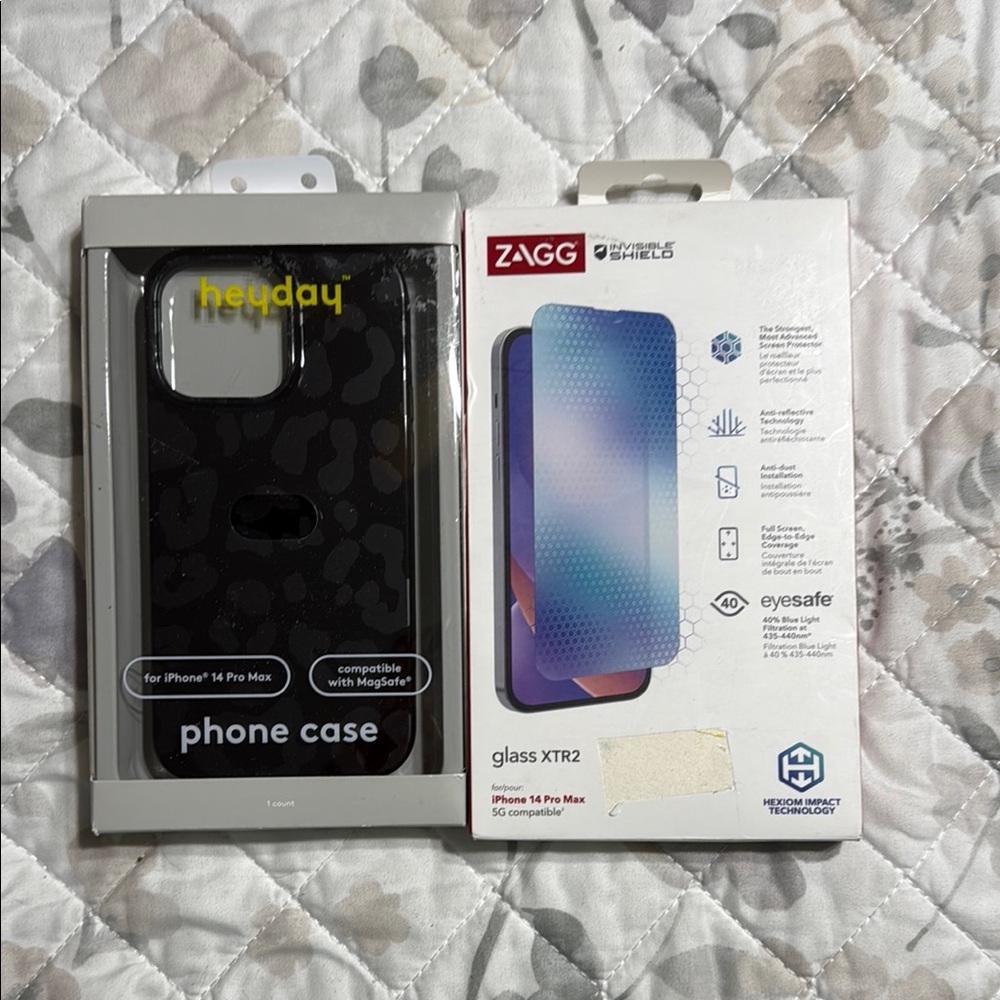 Heyday Black Phone Case for iPhone 14 Pro Max